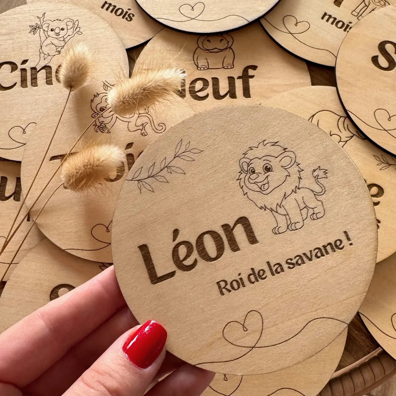 Cartes étapes bébé Atelier Liméa
