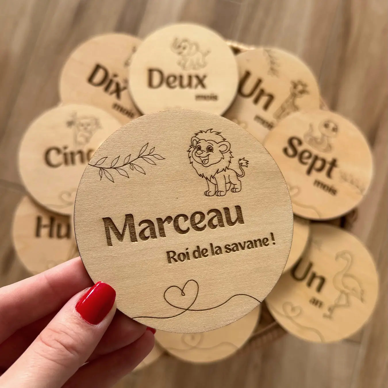Cartes étapes bébé Atelier Liméa