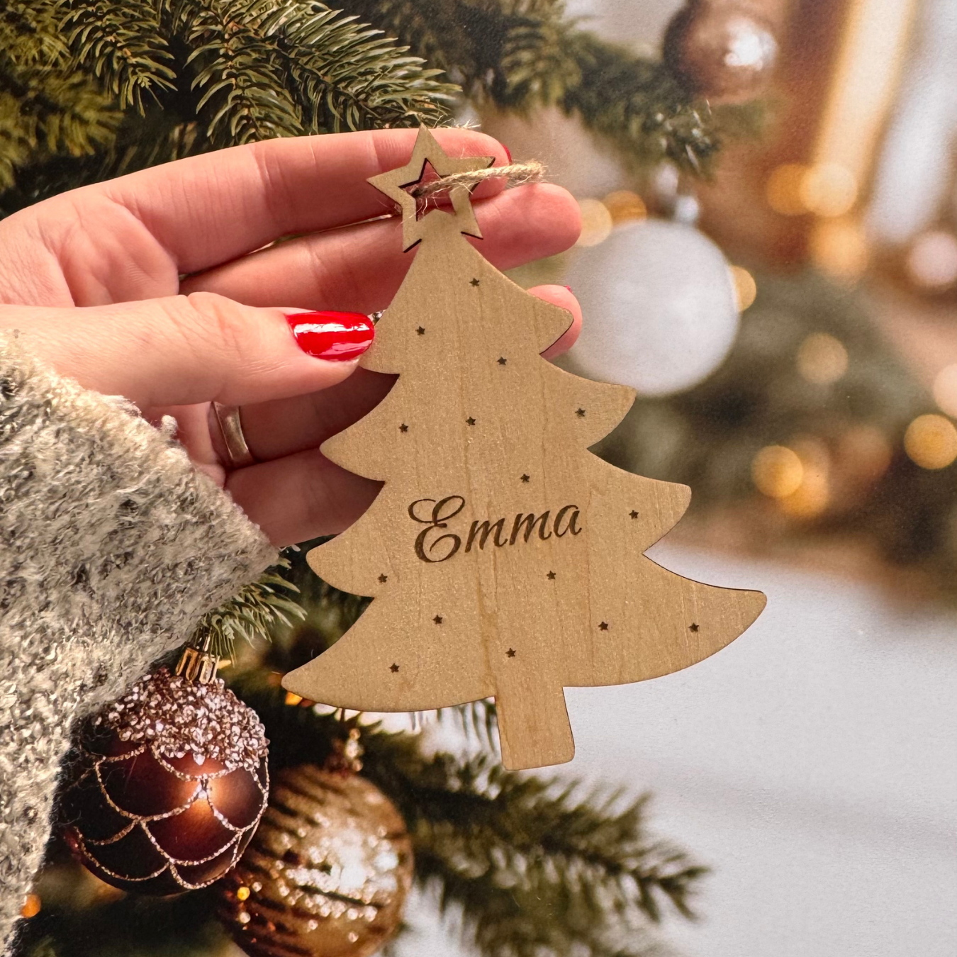 Sapin en bois personnalisé Atelier Liméa