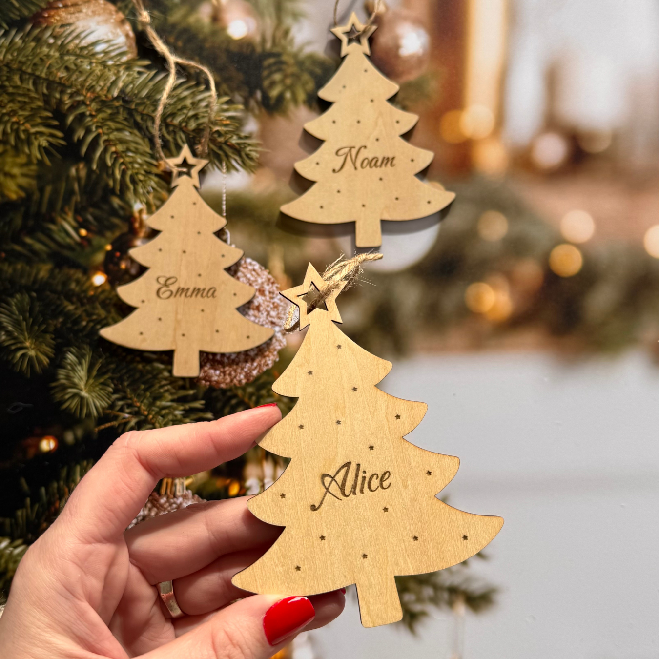 Sapin en bois personnalisé Atelier Liméa