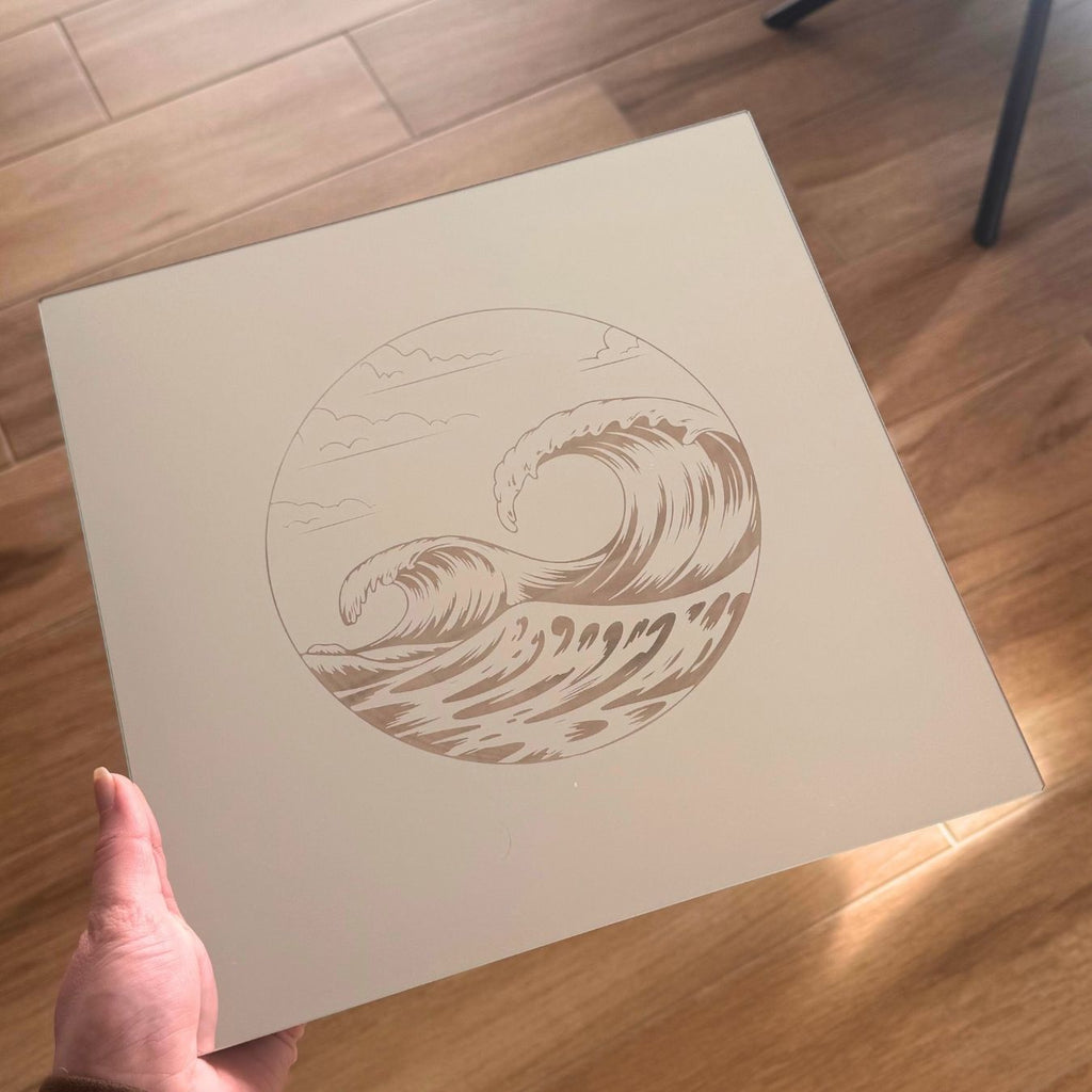 Miroir personnalisé - 30x30cm Atelier Liméa