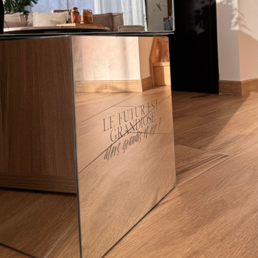 Miroir personnalisé - 30x30cm Atelier Liméa