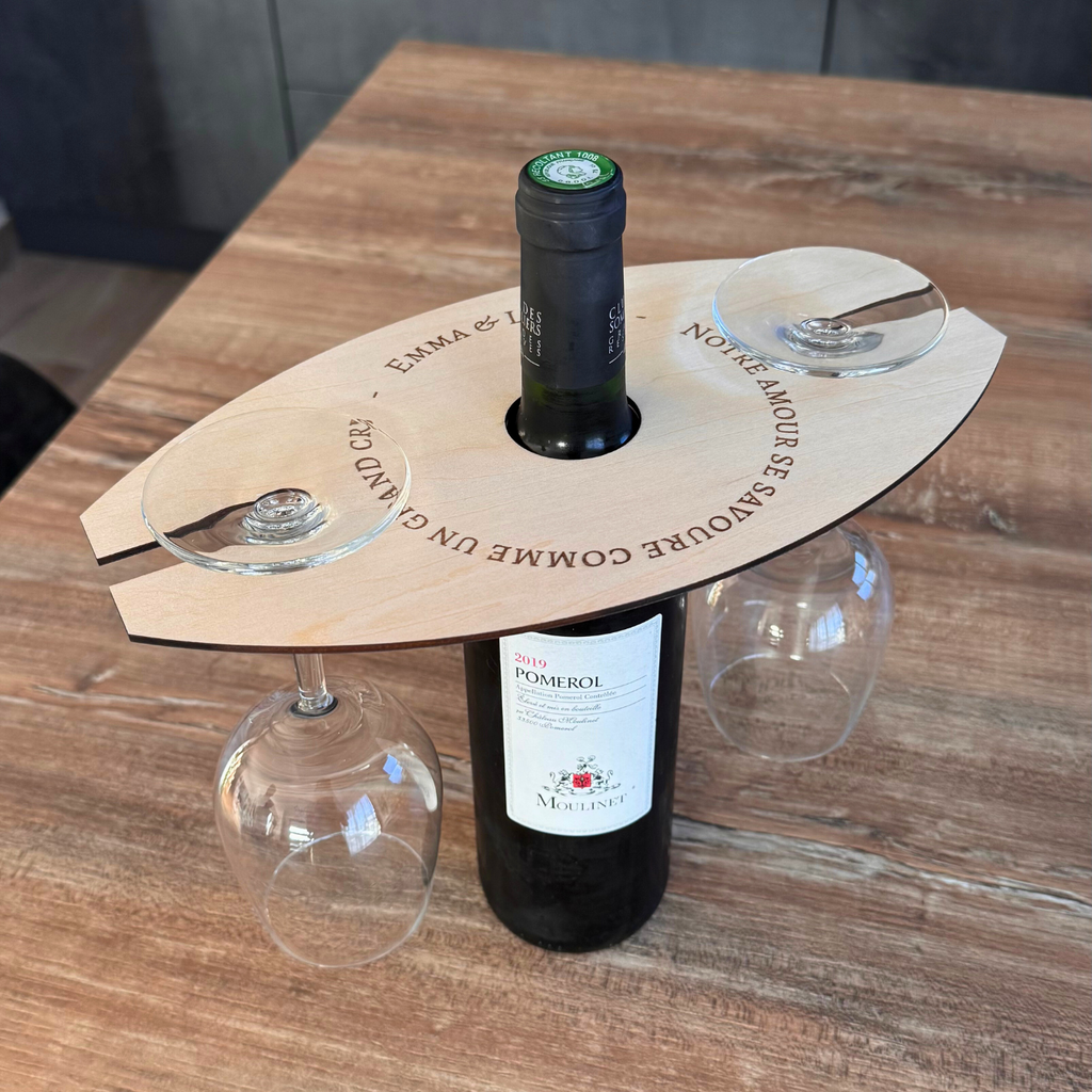Support Verre à Vin Personnalisé Atelier Liméa