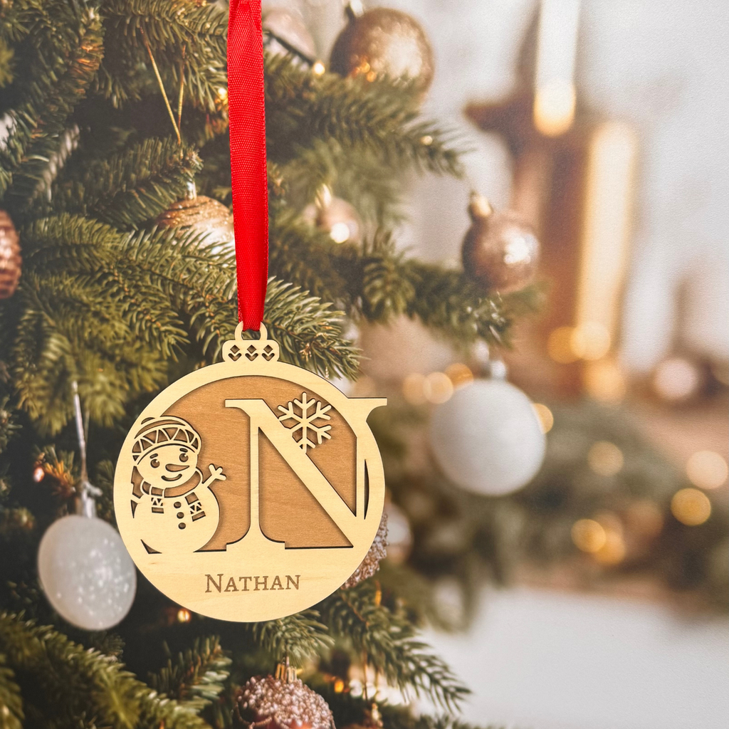 Boule de Noël personnalisé Atelier Liméa