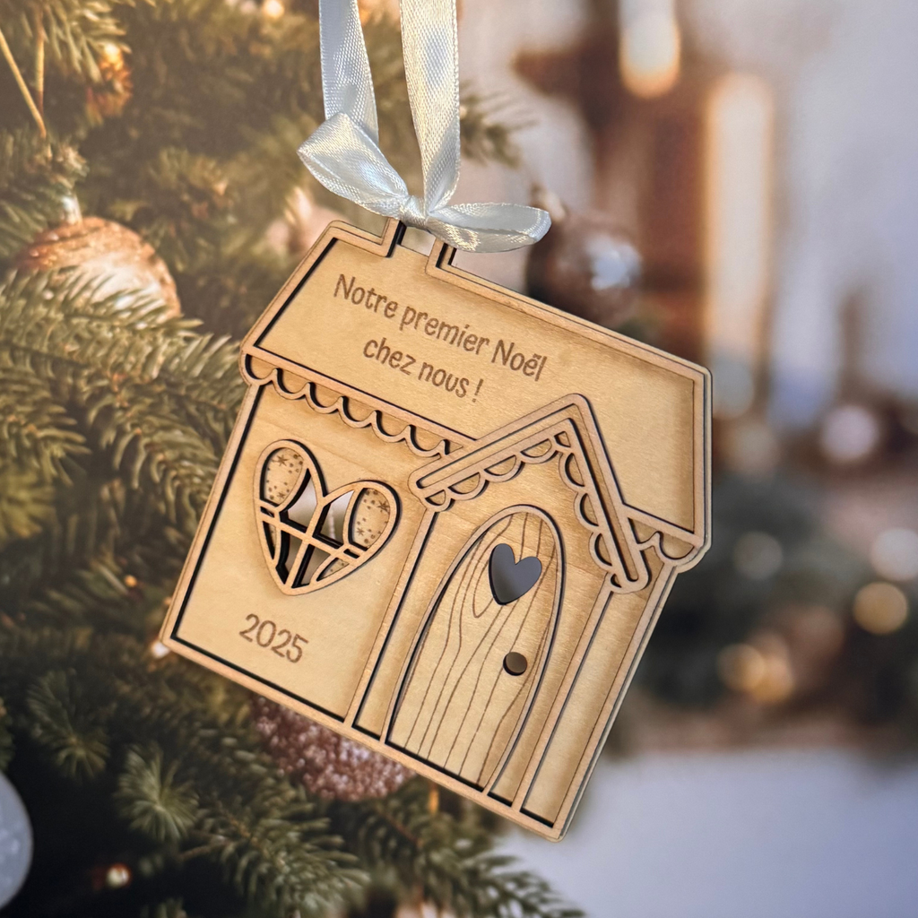 Petite maison en bois – Notre premier Noël chez nous 2025 Atelier Liméa