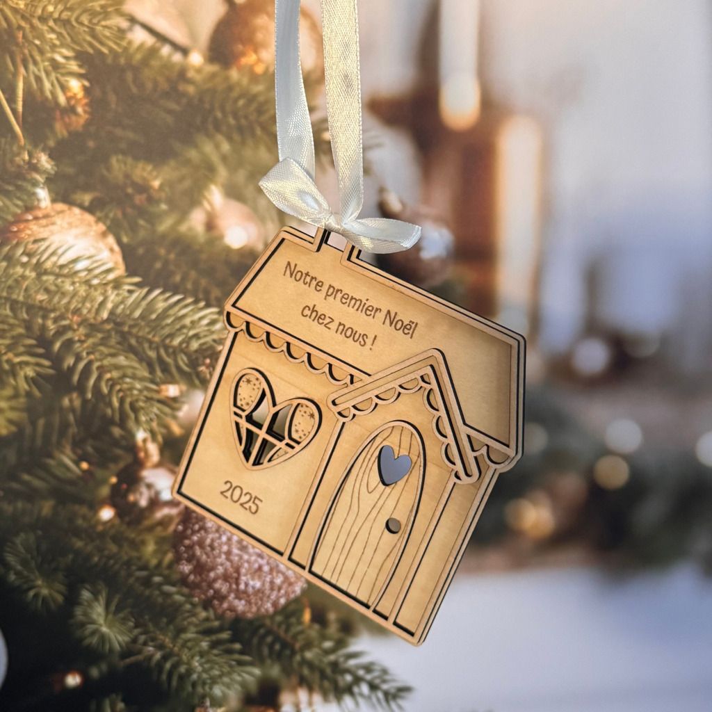 Petite maison en bois – Notre premier Noël chez nous 2025 Atelier Liméa